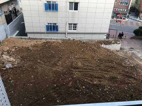 주택 80평 철거 — 철거 후 사진