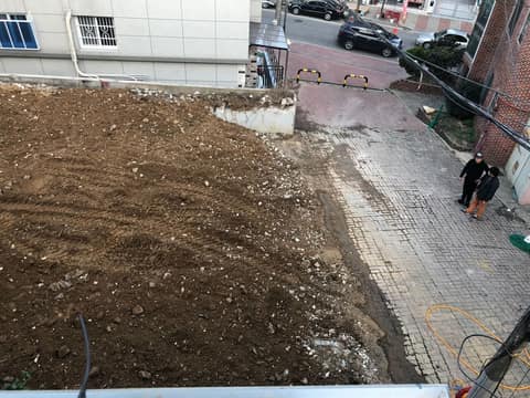 주택 80평 철거 — 철거 후 사진